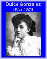 Dulce Maria Gonzalez-Mor (1892-1921) incl Gonzalez, Gomez, Mor, Bellido de Luna, etc