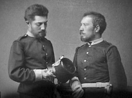 Gbor and Abel Berecz in 1874