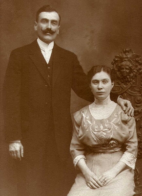 Heszlenyi-Gojdina marriage 1913