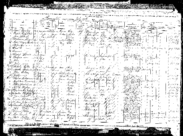 Preview of 1899 SS Kensington manifest.