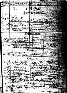 Preview of 1830 Marriage Register.
